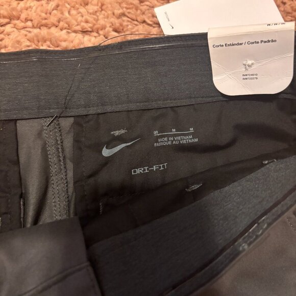 Nike UV 8" Golf Chino Shorts Dri-FIT Dark Gray DA4142-077 Men's Size 30 NWT - Picture 3 of 10